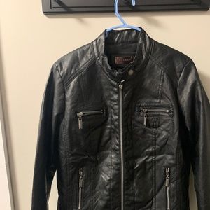 Joujou leather jacket